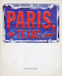 Couverture du livre Paris, Texas - Sam Shepard - Wim Wenders