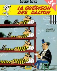 Couverture du livre La guérison des Dalton - Rene Goscinny - Morris 