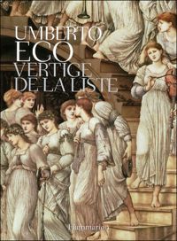 Couverture du livre Vertige de la liste - Umberto Eco