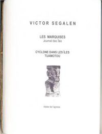 Victor Segalen - Les Marquises