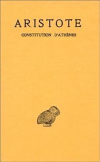  Aristote - Georges Mathieu Ii - Bernard Hassoullier - Constitution d'Athènes