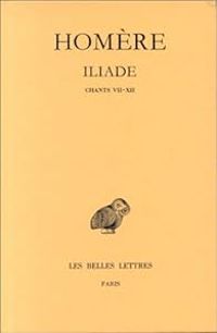 Couverture du livre Chants VII à XII - Homere 