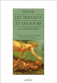 Couverture du livre Les travaux et les jours - Hesiode 