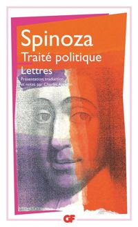 Couverture du livre Traité Politique.Lettres. - Spinoza 