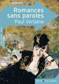 Couverture du livre Romances sans paroles - Paul Verlaine