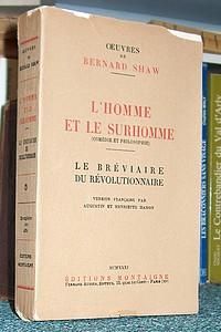 Couverture du livre L'homme et le surhomme  - George Bernard Shaw