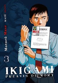 Couverture du livre Ikigami, préavis de mort T03 - Motoro Mase