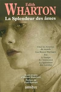 Couverture du livre La splendeur des âmes - Edith Wharton