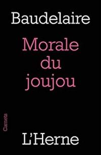 Couverture du livre Morale du joujou - Charles Baudelaire