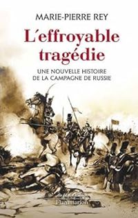 Couverture du livre L'effroyable tragédie - Marie Pierre Rey