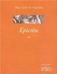 Couverture du livre Maximes et Pensées - Pictete 