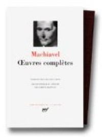 Couverture du livre Oeuvres complètes - Nicolas Machiavel