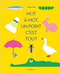 Stephane Kiehl - Mot à mot, un point c'est tout