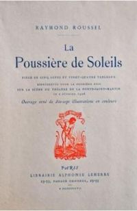 Couverture du livre La poussière de soleils - Raymond Roussel