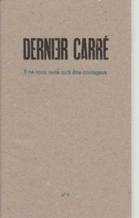 Baudouin De Bodinat - Marlene Soreda - Dernier carré, n°9