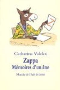 Couverture du livre Zappa : Mémoires d'un âne - Catharina Valckx