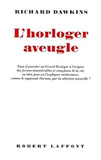 Couverture du livre L'Horloger aveugle - Richard Dawkins