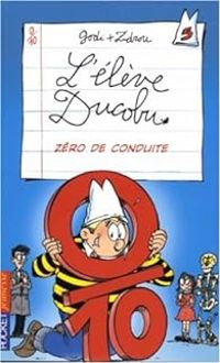 Couverture du livre Zéro de conduite  - Zidrou  - Godi 