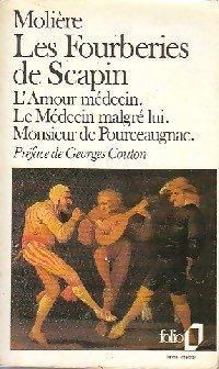 Couverture du livre Les fourberies de Scapin  - Moliere 