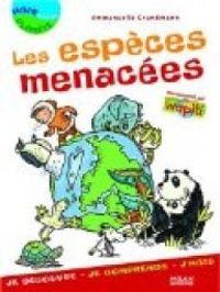 Couverture du livre Les espèces menacées - Emmanuelle Grundmann