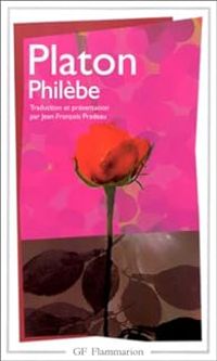 Couverture du livre Philèbe - Platon 