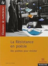 Couverture du livre La Résistance en poésie : Des poèmes pour résister - Bruno Doucey