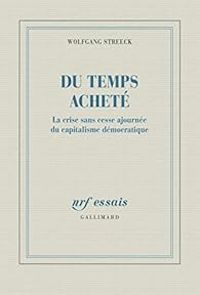 Couverture du livre Du temps acheté - Wolfgang Streeck