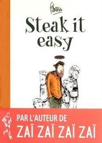 Couverture du livre Steak it easy - Fabcaro 