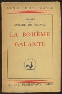 Couverture du livre La bohême galante - Gerard De Nerval