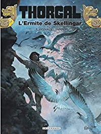 Couverture du livre L'ermite de Skellingar - Yann  - Frederic Vignaux