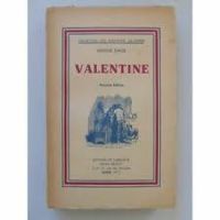 Couverture du livre Valentine - George Sand - Aline Alquier - J Hetzel