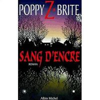 Couverture du livre Sang d'encre - Poppy Z Brite