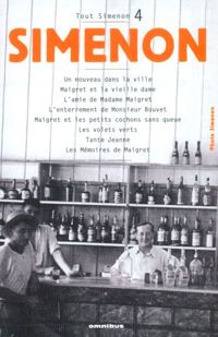 Couverture du livre Tout Simenon, tome 4  - Georges Simenon