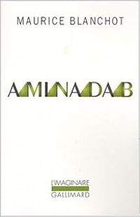 Couverture du livre Aminadab - Maurice Blanchot