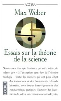 Couverture du livre Essais sur la théorie de la science - Max Weber