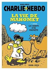 Couverture du livre Vie de Mahomet (la) - Charb  - Zineb El Rhazoui