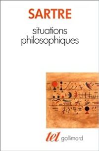 Couverture du livre Situations philosophiques - Jean Paul Sartre