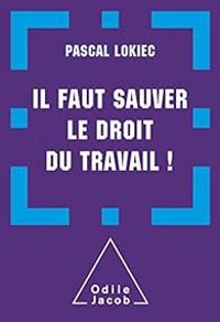 Pascal Lokiec - Il faut sauver le droit du travail