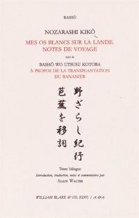 Couverture du livre Mes os blancs sur la lande  - Basho Matsuo