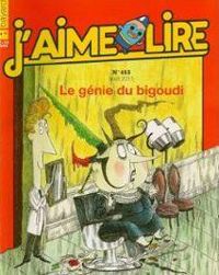 Couverture du livre J'aime lire, n°415 : Le génie du bigoudi - Jaime Lire