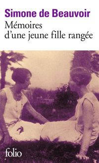 Couverture du livre Mémoires d'une jeune fille rangée - Simone De Beauvoir