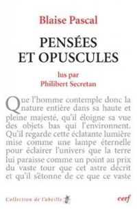 Pascal - Pensees et opuscules