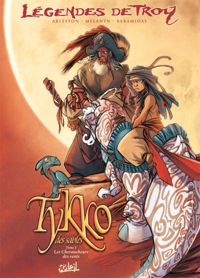 Couverture du livre légende de Troy, les chevaucheurs des vents - Christophe Arleston - Nicolas Keramidas