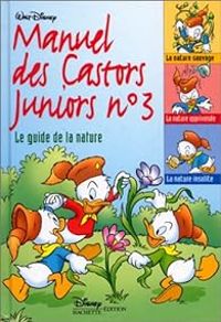 Couverture du livre Manuel des Castors Juniors, nÂ° 3 - Walt Disney