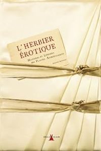 Couverture du livre L'herbier érotique - Bernard Bertrand