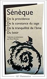 Couverture du livre De la providence  - Seneque 