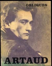 Antonin Artaud - Revue Obliques : Artaud