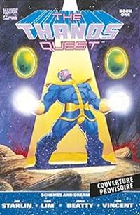 Couverture du livre La quête de Thanos - Jim Starlin