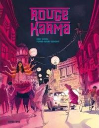 Couverture du livre Rouge karma - Pierre Henry Gomont - Eddy Simon