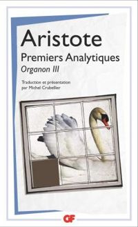 Couverture du livre Les premiers analytiques - Aristote 